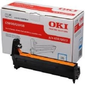 image of OKI 44064011 Cyan Image Drum Cartridge