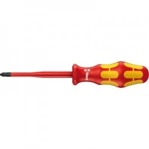 Image of Wera 162 iS VDE Pillips screwdriver PH 1 Blade length 80 mm
