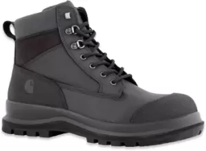 Image of Carhartt Detroit Rugged Flex S3 Mid Boots, black, Size 39, black, Size 39