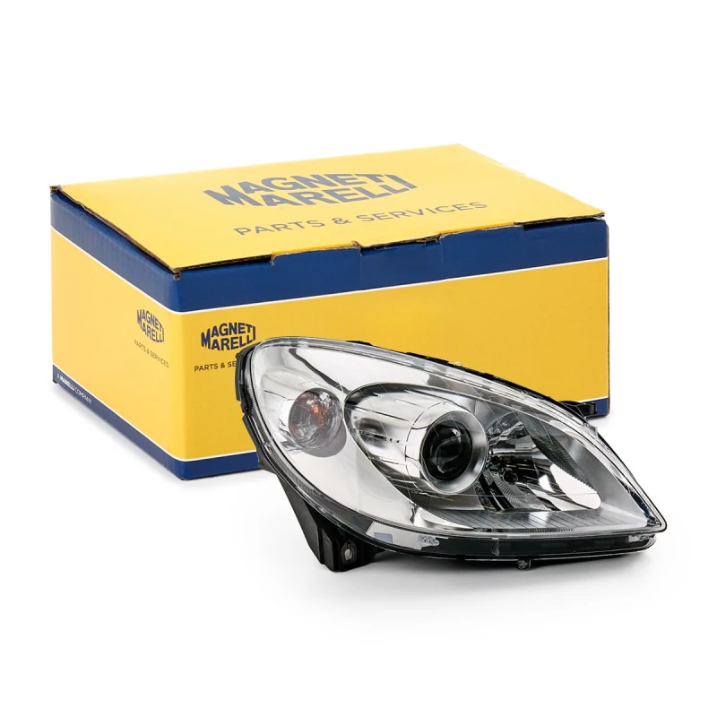 Image of MAGNETI MARELLI 710301220202 Headlights PY21W, Right, without motor for headlamp levelling, Halogen Headlight (259)