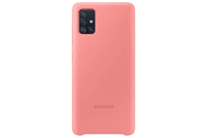 image of Samsung A51 Soft Touch Cover Pink (EF-PA515TPEGEU)