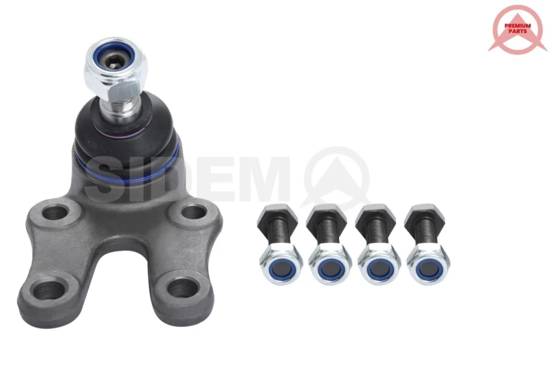 Image of SIDEM 45883 Ball joint Front Axle Support-/Steering Link (2462)