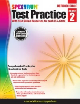 Image of Spectrum Test Practice Grade 2 by Spectrum and Carson-Dellosa Publishing Paperback