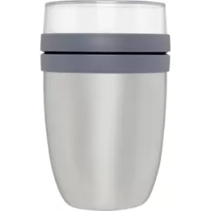 Image of Mepal Ellipse Lunch Pot (One Size) (Silver)