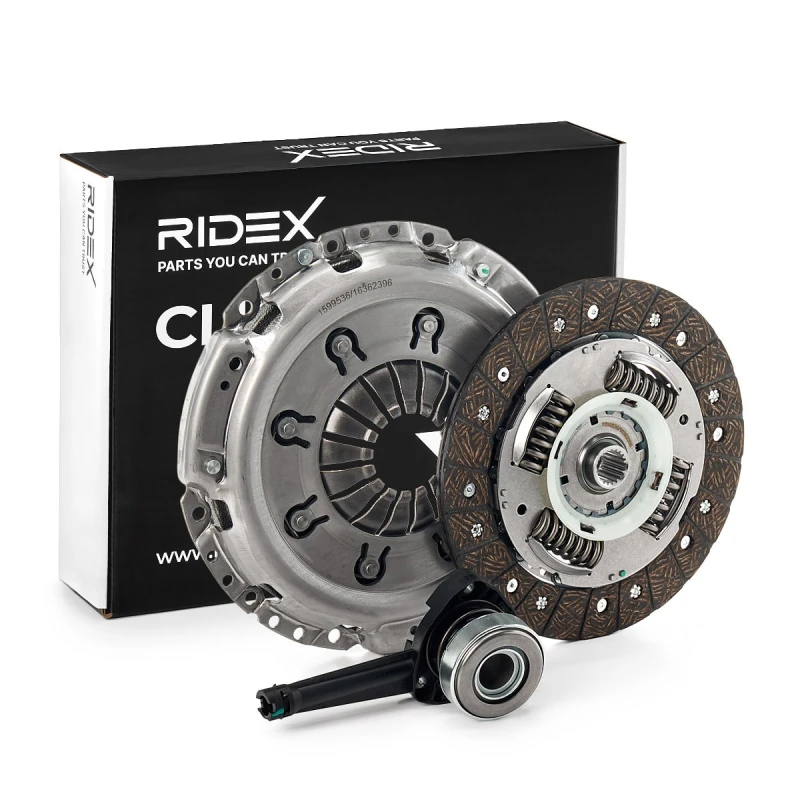 Image of RIDEX 479C3293 Clutch with central slave cylinder, three Piece Clutch Kit (479)