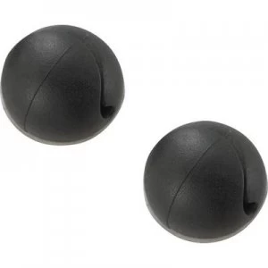 Image of Cable mount Self adhesive Black 547057 mini