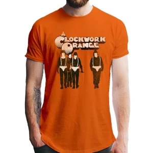 Image of Clockwork Orange - Unisex Group T-Shirt (Orange)