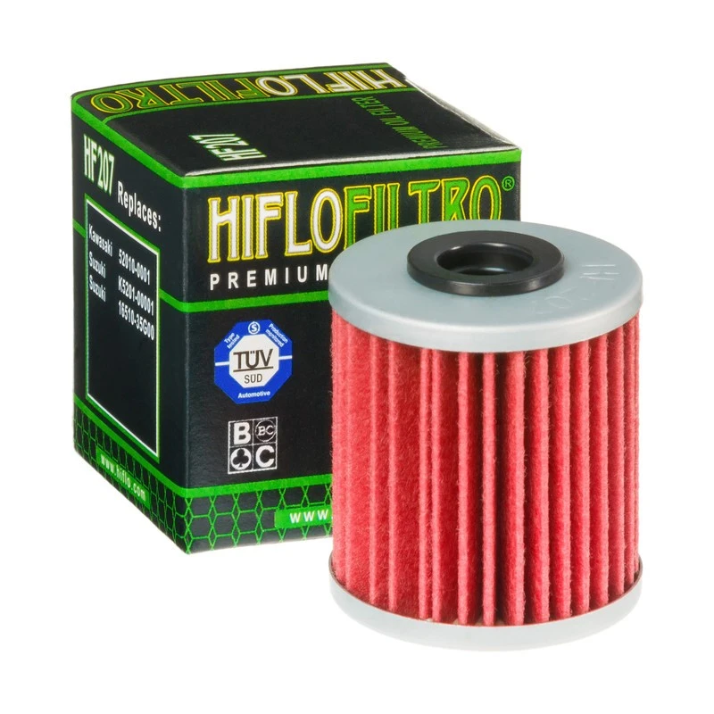 Image of HifloFiltro HF207 Oil filter Filter Insert Oil Filter (7)