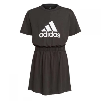 image of adidas Dance Dress Junior Girls - Black/White