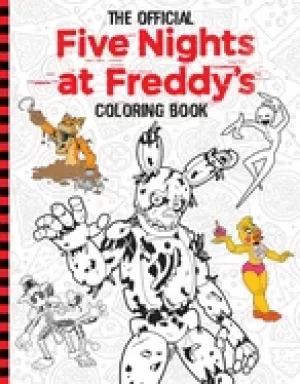 Image of official five nights at freddys coloring book