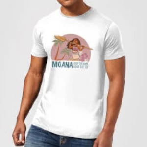 Disney Moana Read The Sea Mens T-Shirt - White - S