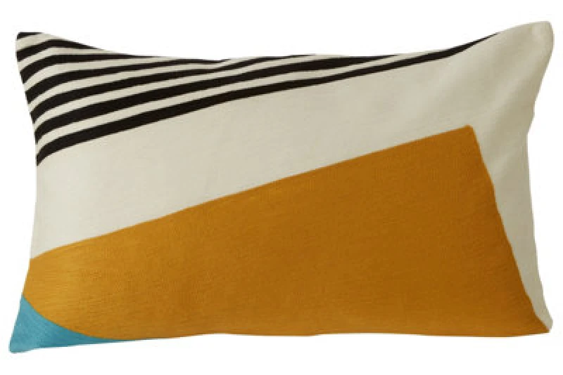 Image of Premier Housewares Interiors By Premier Diagonal Design Cushion