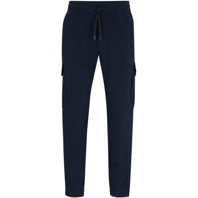 Image of Boss Mens Urbanex Cargo Trousers DarkBlu 402 male M