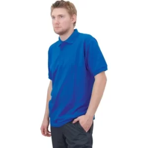 Image of Firenze 65/35 Large Royal Blue Polo Shirt