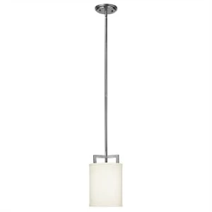 Image of 1 Light Ceiling Mini Pendant Antique Nickel, E27