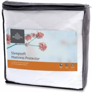 Image of The Fine Bedding Company Sleep Soft Mattress Protector - Superking