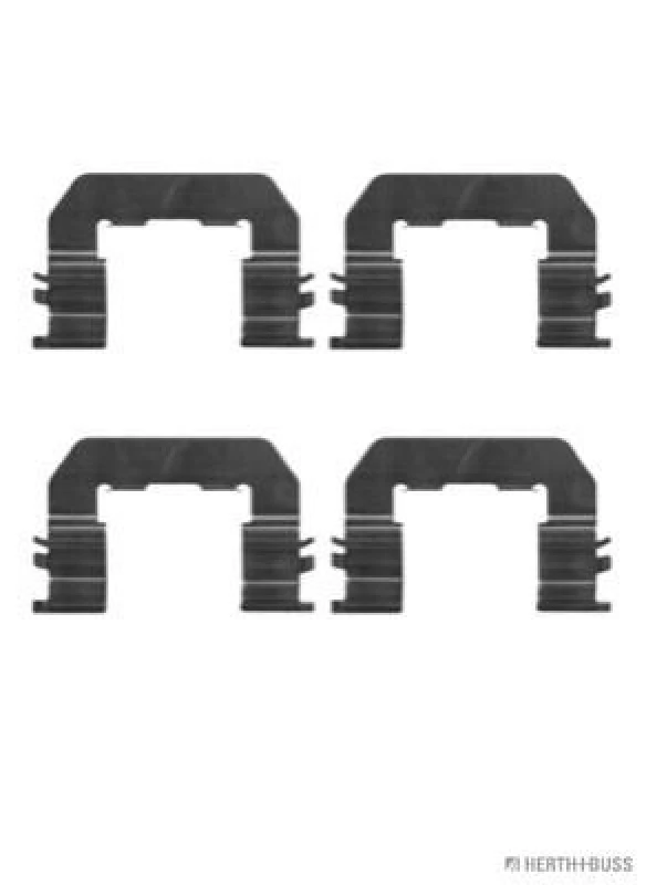 Image of Brake pad fitting kit HERTH+BUSS JAKOPARTS J3660512