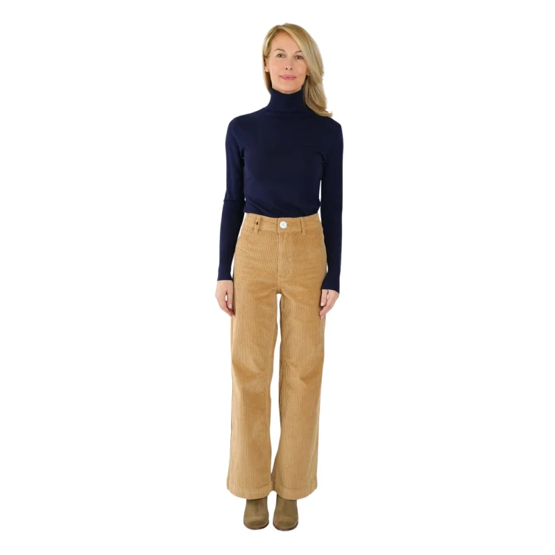 Image of F.A.M. Paris Womens jeans F.A.M. Paris Fauve Marron Female XL