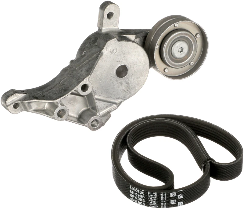 Image of GATES K046PK905 V-ribbed belt set Micro-V Stretch Fit V-Ribbed Belt Set (542)