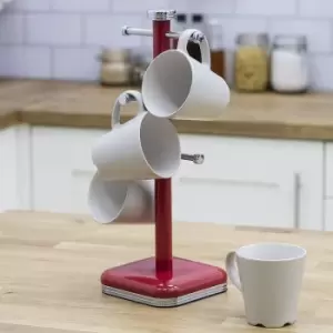 Image of Swan Retro Mug Tree Red