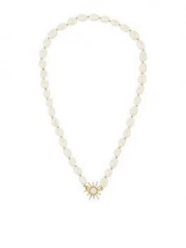 Image of Accessorize Freshwater Pearl Necklace - Cream
