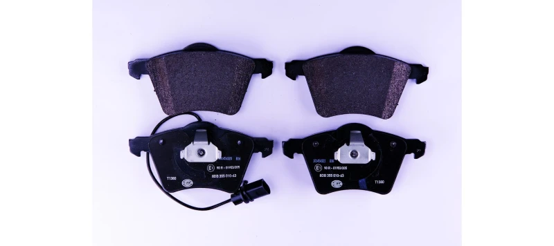 Image of HELLA Brake pad set HELLA 8DB 355 010-631