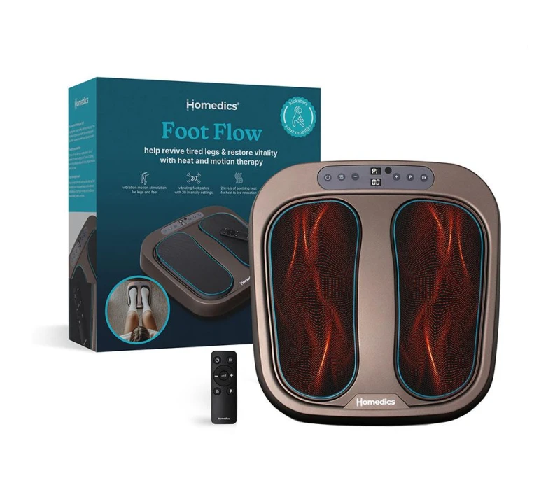 Image of HOMEDICS PSL-2000H-EB Foot Flow Vibrating Massager - Graphite 5010777165401