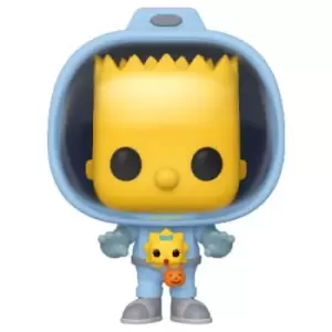 image of Simpsons Bart with Chestburster Maggie Pop! Vinyl Figure