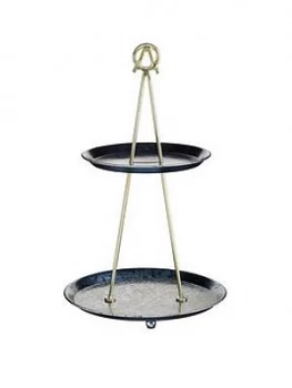 Image of Kitchencraft ArtesÀ 2-Tier Cupcake Stand And Serving Platter