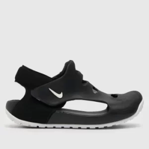 Image of Nike Black Sunray Protect 3 Junior Sandals