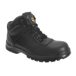 Image of Grafters Mens Fully Composite Non-Metal Safety Hiker Type Boots (39 EUR) (Black)