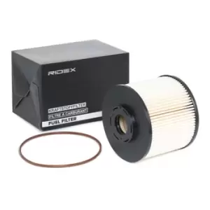 Image of RIDEX Fuel Filter FORD,FIAT,PEUGEOT 9F0093 1611659180,1906A7,9467637280 1681999,1682001,2037668,9M5J9176AA,9M5Q9155AA,9M5Q9176AA,1611659180,190191
