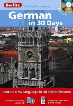 Image of Berlitz Language German in 30 Days Paperback