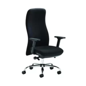 Image of Capella Tempest Posture Chair With 2D Arms Black KF90893