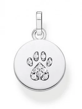 Thomas Sabo Sterling Silver Cat Paw Pendant Necklace