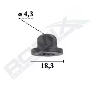 Image of ROMIX Nut C70567 BMW,MINI,3 Touring (E91),3 Limousine (E46),3 Limousine (E90),5 Limousine (E60),5 Touring (E61),5 Touring (F11),1 Schragheck (E87)