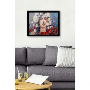 Image of SC0925 Multicolor Decorative Framed MDF Painting