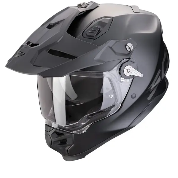 Image of Scorpion ADF-9000 Air Solid Matt Black Adventure Helmet Size 2XL