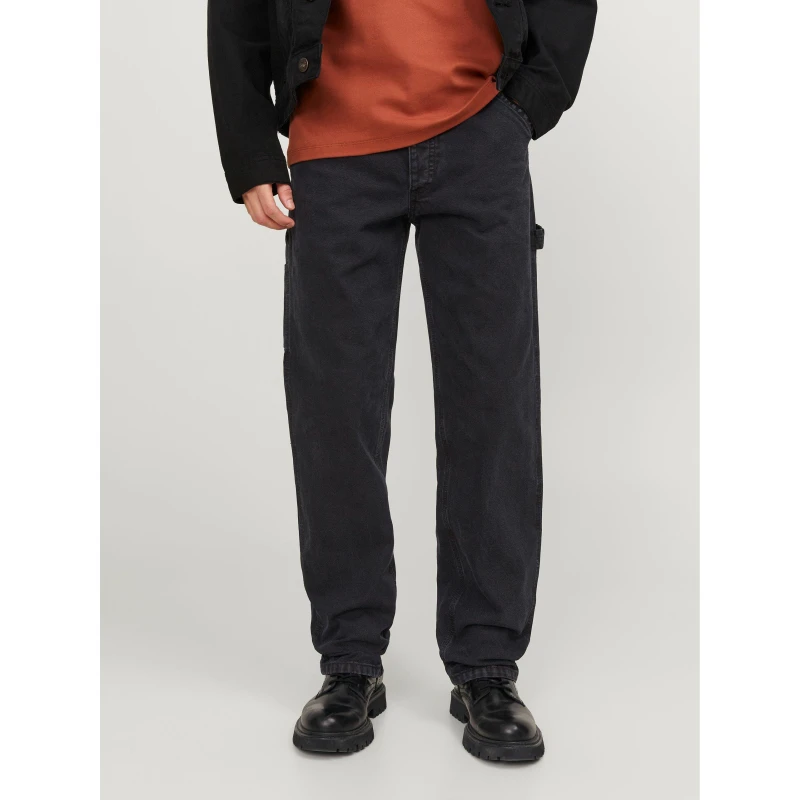 Image of Jack and Jones Eddie 050 Jean Straight Jeans 30W R Black 63435603305