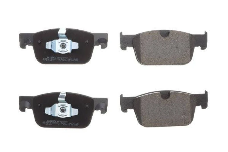 Image of AISIN BPVO-1002 Brake pad set Premium ADVICS by AISIN prepared for wear warning indicator Brake Pad Set,disc brake (402)