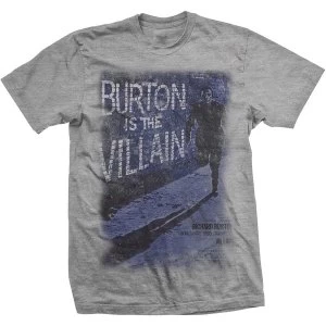 image of StudioCanal - The Villain Unisex Large T-Shirt - Grey