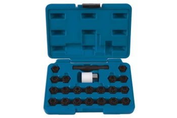 Image of Laser Tools 6232 Wheel Nut Key Set - Audi 22pc