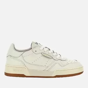 Image of Guess Jinny Logo Leather Trainers - UK 8