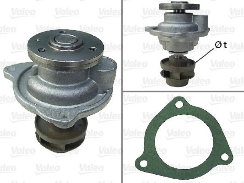 Image of VALEO Water pump VALEO 506809