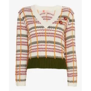 image of Ted Baker Confus Box Jumper - Cream