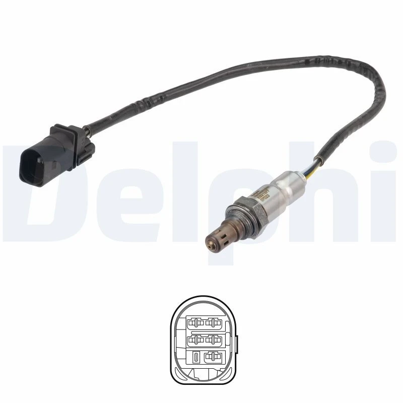 Image of DELPHI Lambda sensor DELPHI ES21377-12B1
