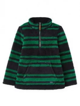 Image of Joules Boys Woozle Half Zip Fleece - Multi, Size 9-10 Years