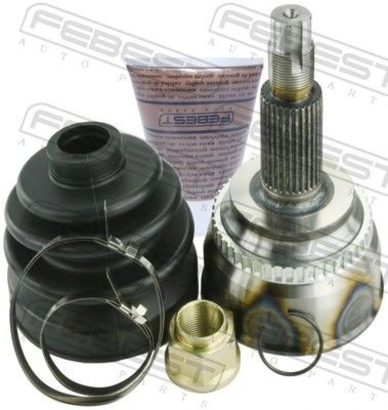 Image of FEBEST 0110-AVV50A48 Joint, drive shaft Front Axle, with ABS sensor ring Joint,drive shaft (236)