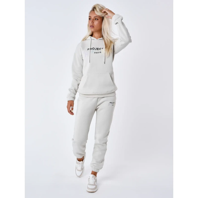 Image of Project X Paris Embroidered womens joggers Project X Paris Gris Female XS
