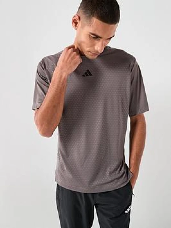 Image of Jersey adidas D4T PrimeLift 3-Stripes Gris Male M